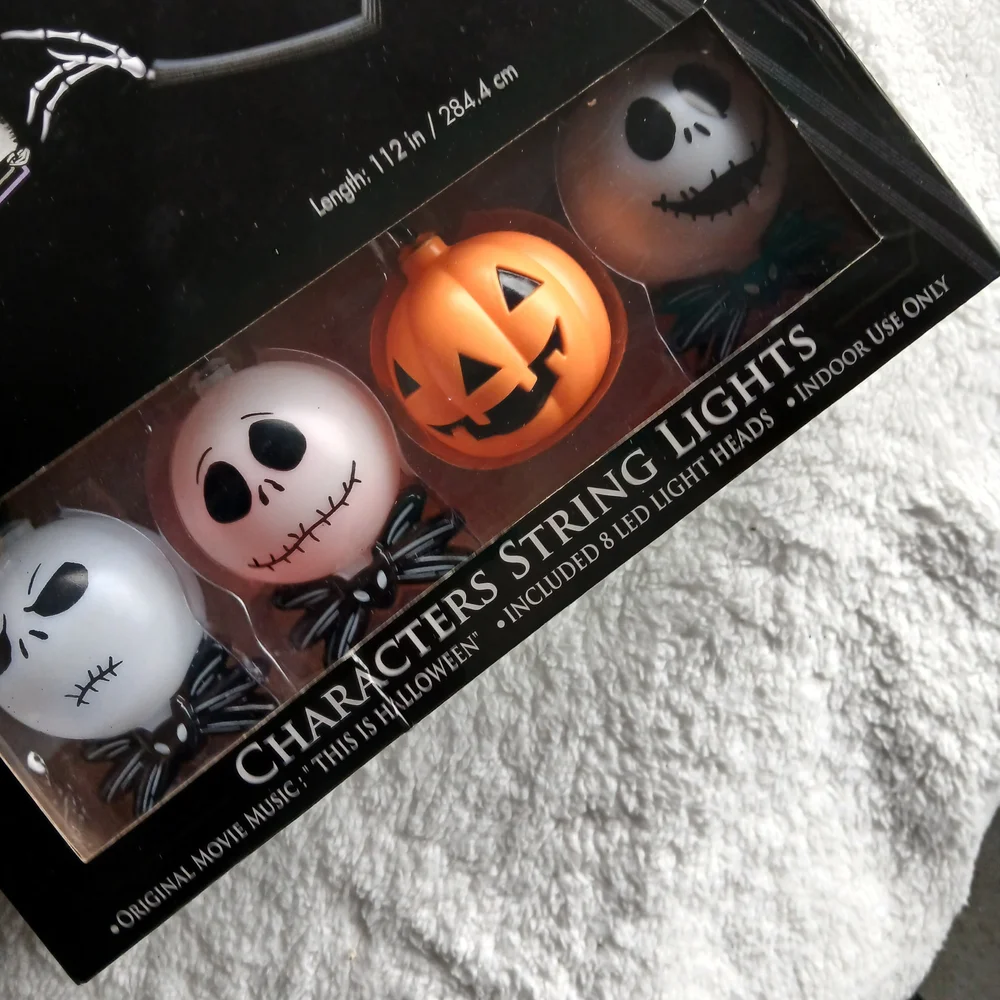 Disney Nightmare Before Christmas String Lights